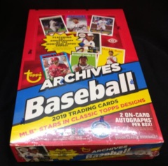 2019 Topps Archives MLB Baseball Hobby Box